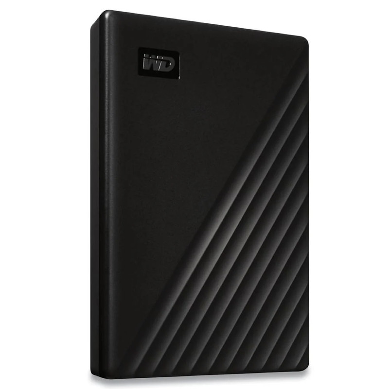 WD My Passport 1TB 2.5" External Hard Drive USB 3.2 1st Gen - Black - مساحة تخزين